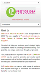 Mobile Screenshot of prestigeidea.com